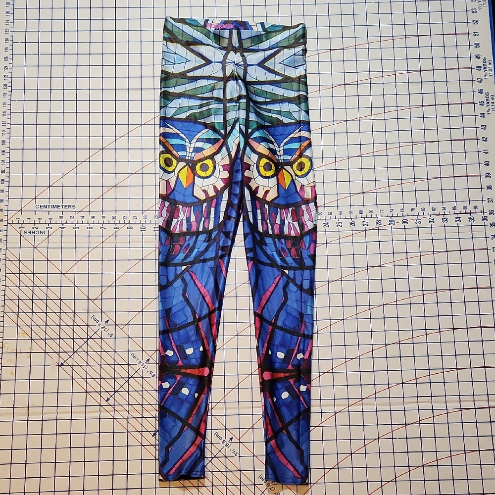 Blackmilk Glass Owl Leggings S NWOT